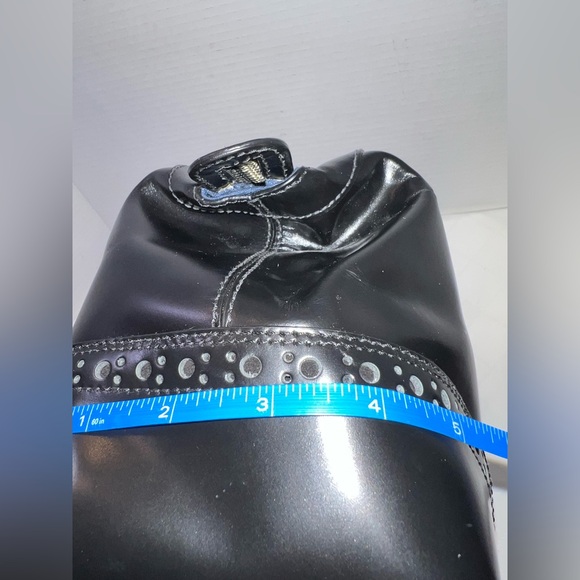 🔥NWT Cole Haan Mini Frame Satchel Black Spazolato Bespoke 1928 Unit - Picture 12 of 12